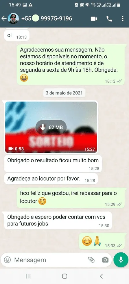 Depoimento Cliente 4